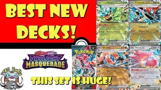 The Best New Decks fro Twilight Masquerade! This Set Changes Everything! (Pokémon TCG News)