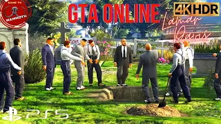 GTA ONLINE PS5: Funeral Party | Lowriders Mission 4