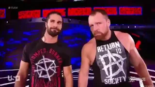 Dean Ambrose Return to help Seth Rollins, Raw Aug 13, 2018