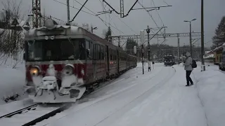 Zima 2019 pod Tatrami - Pociągi w Zakopanem