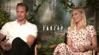 Alexander Skarsgard &  Margot Robbie for "The Legend of Tarzan'