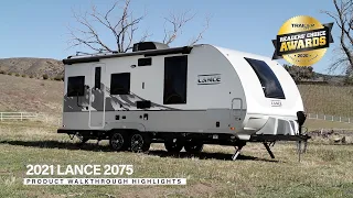 Lance 2075 Travel Trailer | Floor Plan Walkthrough & Feature Highlights