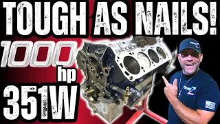 1000HP 351w Stock Block 408 Stroker DISASSEMBLY You Should SEE THIS 👀