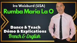 Rumba Maria La O Line Dance (Dance & Teach / Démo & Explications / French & English)