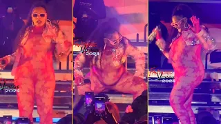 Pregnant Ashanti Dancing Magically On Stage At Tom Joyner Cruise In Puerto Rico ‘She Got All Moves’