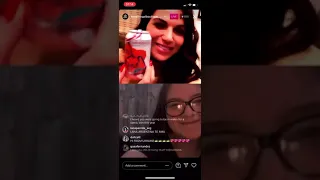 Lana parrilla Instagram live part 3