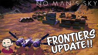 Checking Out The New Cities In Frontiers | Let's Play - No Man Sky S2 E1 (Survival Difficulty)