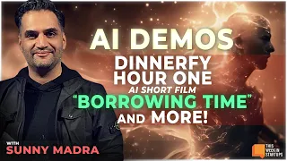 AI Demos: Dinnerfy, Hour One, AI short film “Borrowing Time”, Bland AI and more! | E1884