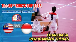 PERJUANGAN TIMNAS 🇮🇩 INDONESIA VS MALAYSIA 🇲🇾 KING'S CUP THAILAND 2023