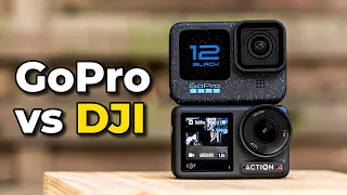 GoPro Hero 12 vs DJI Osmo Action 4 - which is better?