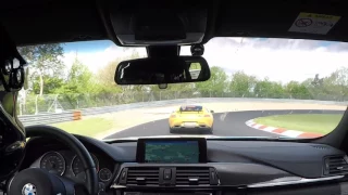 Bmw M3 F80 vs Mercedes AMG GTS @Nürburgring Nordschleife Touristenfahrten$