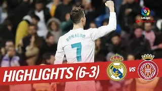 Resumen de Real Madrid vs Girona FC (6-3)