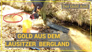 GOLD aus dem Lausitzer Bergland 🍀 | Der Gold Andi | Goldwaschen | Sachsen | prospecting