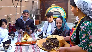 Cooking Dietary Shah Pilaf from Forbidden Black Rice (Sochi Baklava)