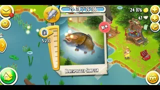 Catching BLUESPOTTED SUN FISH | Hay day game play