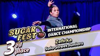 3-rd Place - Zefirka - Solo Street Juniors