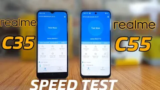 Realme C55 vs Realme C35 Speed Test || Helio G88 vs Unisoc Tiger T616 || AnTuTu Benchmark