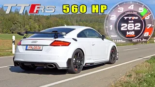 560HP AUDI TT RS PERFORMANCE | 0-100 100-200 *LOUD* EXHAUST & AUTOBAHN POV