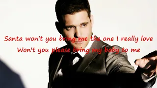 Michael Bublé - All I Want For Christmas Is You (lyrics)