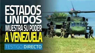 Estados Unidos le muestra su poder militar a Venezuela - Testigo Directo HD