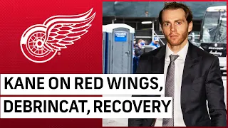 WATCH: Patrick Kane speaks to the media for the first time as a member of the Red Wings