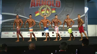 Mens Physique up to 179cm Finals @ Arnold Classic Europe 2017