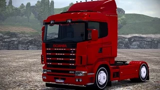 Ets2/ Ordudan Trabzona Scania 124l..