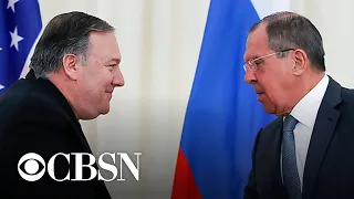 Pompeo warns Lavrov about meddling in U.S. elections