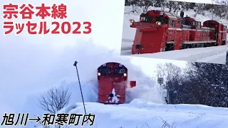 宗谷本線ラッセル2023