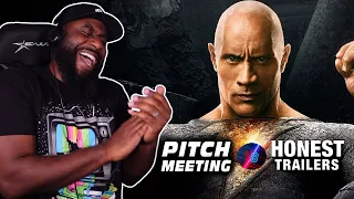 Black Adam | Pitch Meeting Vs. Honest Trailers Reaction