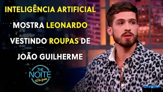 O resultado das roupas do João Guilherme no cantor Leonardo foi surpreendente | The Noite (05/07/23)