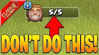 THE SECRET TO MAX YOUR BASE AS FAST AS POSSIBLE! (Clash of Clans)