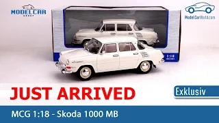 MCG - Just arrived 1:18 Skoda 1000 MB