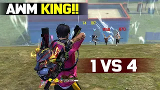 SNIPER KING IS BACK!!🔥(SOLO VS SQUAD) | GARENA FREE FIRE