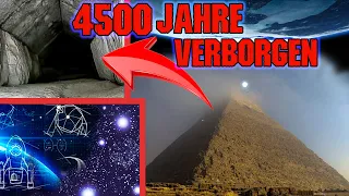 Pyramide Geheimnis entdeckt VERBORGENE Kammer die ersten Bilder  der Wissenschaftler Klappspatentv