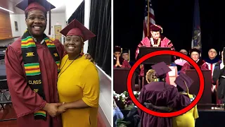 Mother couldn’t believe what happened when she attended her son’s graduation instead of her own