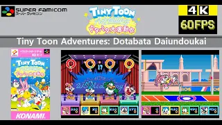 [SFC] Tiny Toon Adventures: Dotabata Daiundoukaiタイニー トゥーンアドベンチャーズ ドタバタ大運動会 Walkthrough