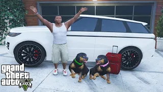 Chop And Chop's Girlfriend Road Trip in GTA 5 (funny)