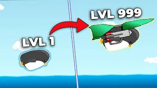 I upgraded this penguin to the EXTREME in Learn to Fly