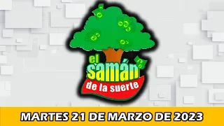 Resultado de EL SAMAN DE LA SUERTE Del MARTES 21 DE MARZO de 2023