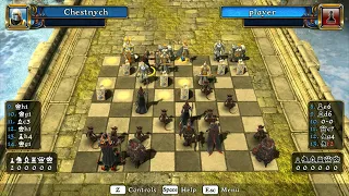 4K  Battle  vs Chess   I Brilliant knight !!!