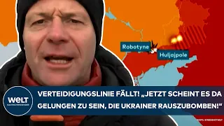 PUTINS KRIEG: Verteidigung fällt! "Jetzt scheint es da gelungen zu sein, die Ukrainer rauszubomben!"