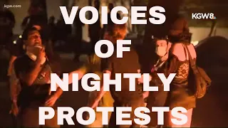 KGW News: The many voices of nightly Portland protests