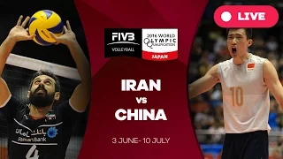 Iran v China - 2016 Men's World Olympic Qualification Tournament