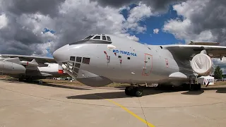 МАКС-2021. Ил-76МД-90А(Э) тяжелый транспортный самолет