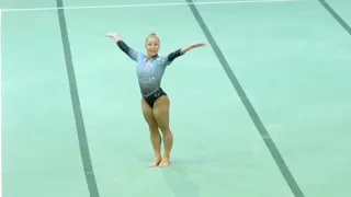 Flavia Saraiva 🇧🇷 - 13,633 New French Cancan floor routine - Jesolo Trophy 2024