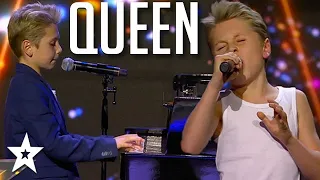 Little FREDDIE MERCURY Sings AMAZING Cover Bohemian Rhapsody | Got Talent Global