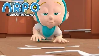 ARPO The Robot For All Kids - Protect the Baby! | | Videos For Kids