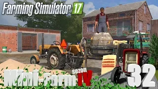 Farming Simulator 17 Mini-Farm #32 - "Betoniarka od sąsiada, cement i piach"