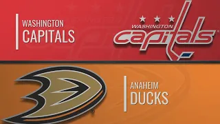 Вашингтон Кэпиталз-Анахайм Дакс | НХЛ обзор матчей 06.12.2019 | Washington Capitals vs Anaheim Ducks